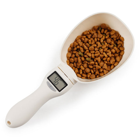 Pet Food Scale Cup For Dog Feeding Bowl Spoon Measuring Cup