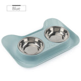 Cute Non-slip Pet Bowls Dog Food Water Feeder