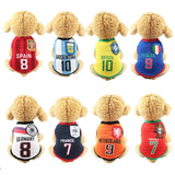 Dog Clothes Dog Vest Soccer Dog Shirt NBA Jersey Basketball Uniforms