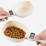 Pet Food Scale Cup For Dog Feeding Bowl Spoon Measuring Cup