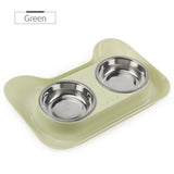 Cute Non-slip Pet Bowls Dog Food Water Feeder