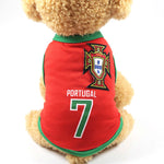 Dog Clothes Dog Vest Soccer Dog Shirt NBA Jersey Basketball Uniforms
