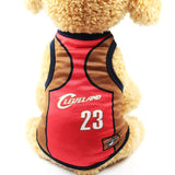 Dog Clothes Dog Vest Soccer Dog Shirt NBA Jersey Basketball Uniforms
