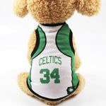 Dog Clothes Dog Vest Soccer Dog Shirt NBA Jersey Basketball Uniforms