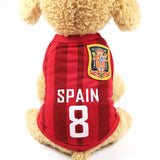 Dog Clothes Dog Vest Soccer Dog Shirt NBA Jersey Basketball Uniforms