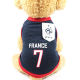 Dog Clothes Dog Vest Soccer Dog Shirt NBA Jersey Basketball Uniforms