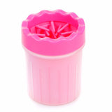 Pet Paw Washer Cup Dog Foot Wash Tools Soft Gentle Silicone Brush