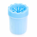 Pet Paw Washer Cup Dog Foot Wash Tools Soft Gentle Silicone Brush