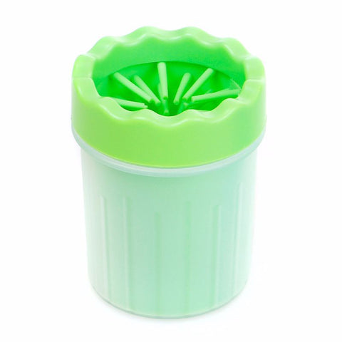 Pet Paw Washer Cup Dog Foot Wash Tools Soft Gentle Silicone Brush