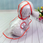 Waterproof Transparent Raincoats Raincoat Puppy Rain Jacket