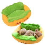 Hot Dog Soft Pet Sofa