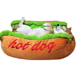 Hot Dog Soft Pet Sofa